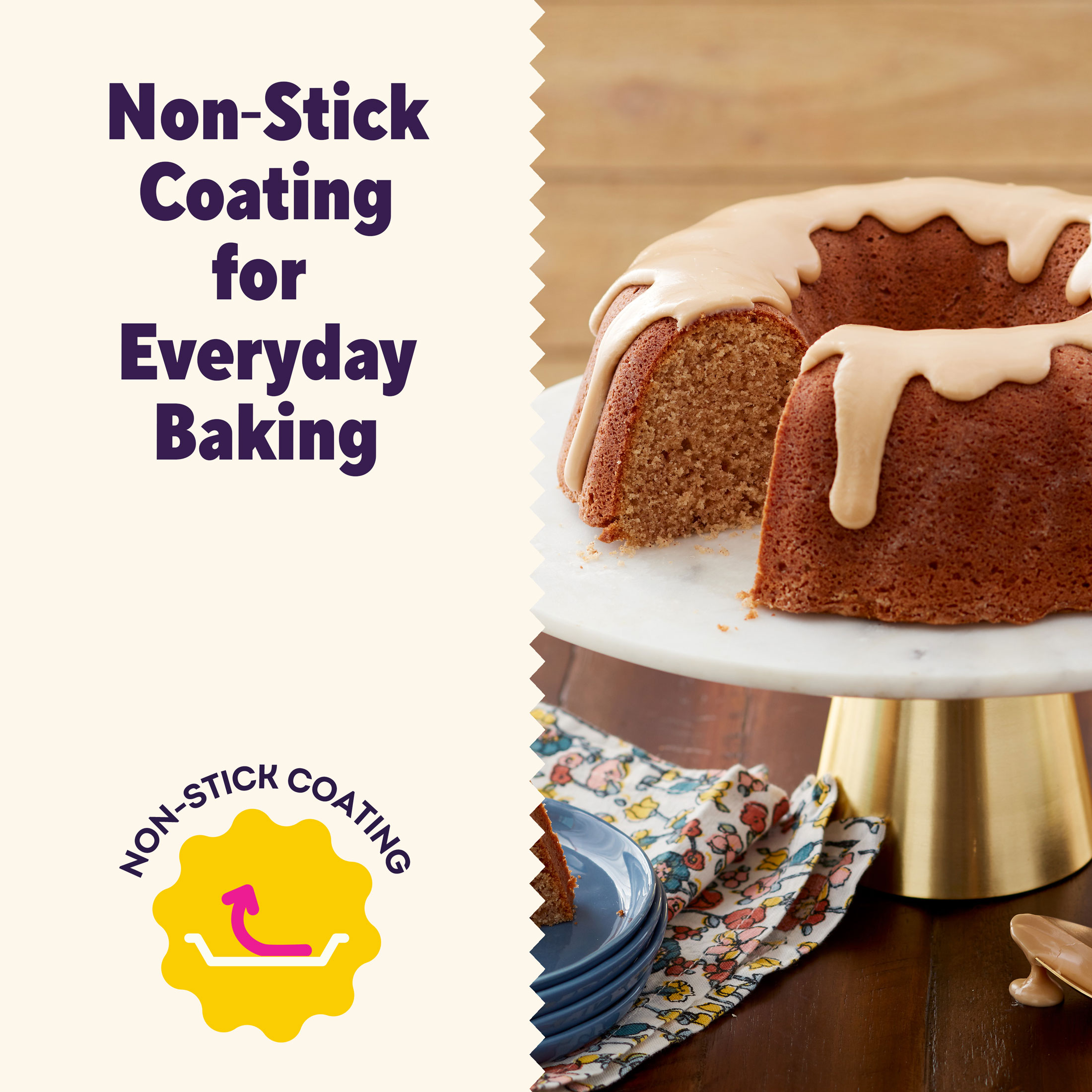 Wilton Everyday Non-Stick Bundt Cake Pan 9.51" photo 3