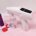 thumbnail image 4 of Rociador de nebulización atomizador de vapor de luz azul | Desinfectante portátil de mano Mister | Batería recargable | Salida ajustable | Botella de agua de gran capacidad | Boquilla resistente al, 4 of 9