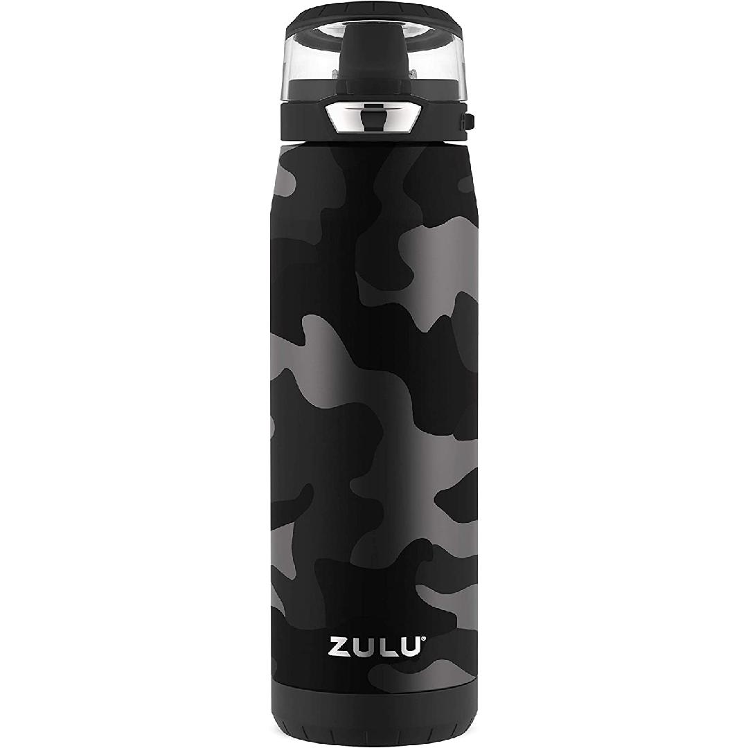 Swift Stainless Steel Vacuum Insulated Water Bottle with Silicone Straw