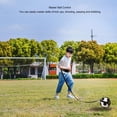 thumbnail image 3 of Entrenador De Lanzamiento De Fútbol, ​​​​versátil, Mejor Control Del Balón, Goma De Neopreno, Cinturón Ajustable Amarillo, Ayuda Para Entrenamiento De Fútbol Para Malabares, 3 of 7