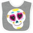 thumbnail image 3 of Inktastic Decorated Skull Boys or Girls Baby Bib, 3 of 4