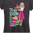 thumbnail image 3 of Barbie - Tis The Season - Women's Short Sleeve Graphic T-Shirt, 3 of 5