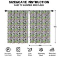 thumbnail image 2 of Blackout Kids Curtains,Colorful Cow Checker Pattern Childrens Insulated Curtains Set Of 2,Bedroom Essentials,Toddler Room Decor 42x63in(106x160cm), 2 of 5