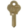 thumbnail image 1 of Kaba 1528R 0.25 x 1.5 in. Emco Storm Door Reverse Replacement Key Blank- Pack Of 10, 1 of 1