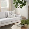 thumbnail image 3 of Nourison Life Styles Sea Set Free White 18" x 18" Throw Pillow, 3 of 5