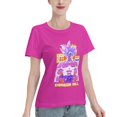 thumbnail image 2 of T-Shirt Basique à Manches Courtes pour Femmes Super Saiyan, 2 of 6