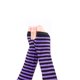 thumbnail image 1 of Yuarrent 1 par de guantes sin dedos para niña, guantes de punto cómodos de estilo Simple, cubiertas de brazo para niñas, cubierta de mano para al Suministros térmicos Negro, Púrpura Yuarrent HA059148-16, 1 of 6