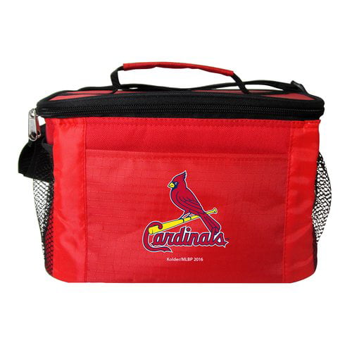MLB Soft Sided 6-Can Cooler Insulated Tote Bag (St Louis Cardinals)