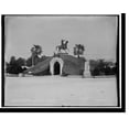 thumbnail image 2 of Historic Framed Print, Army of the Tennessee Memorial, Metairie Cemetery, New Orleans, La., 17-7/8" x 21-7/8", 2 of 9