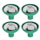 thumbnail image 1 of Billuyoard Repuesto de cabezal de regadera de 2/4 piezas, pulverizador universal para regar rosas, cabezal de repuesto para plantas de rosas Jardín y Patio 4 piezas, 1 of 6
