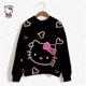 thumbnail image 4 of Sudadera con capucha para mujer, jerséis de cuello redondo con estampado de HELLO KITTY Vintage, ropa kawaii de otoño, 4 of 4