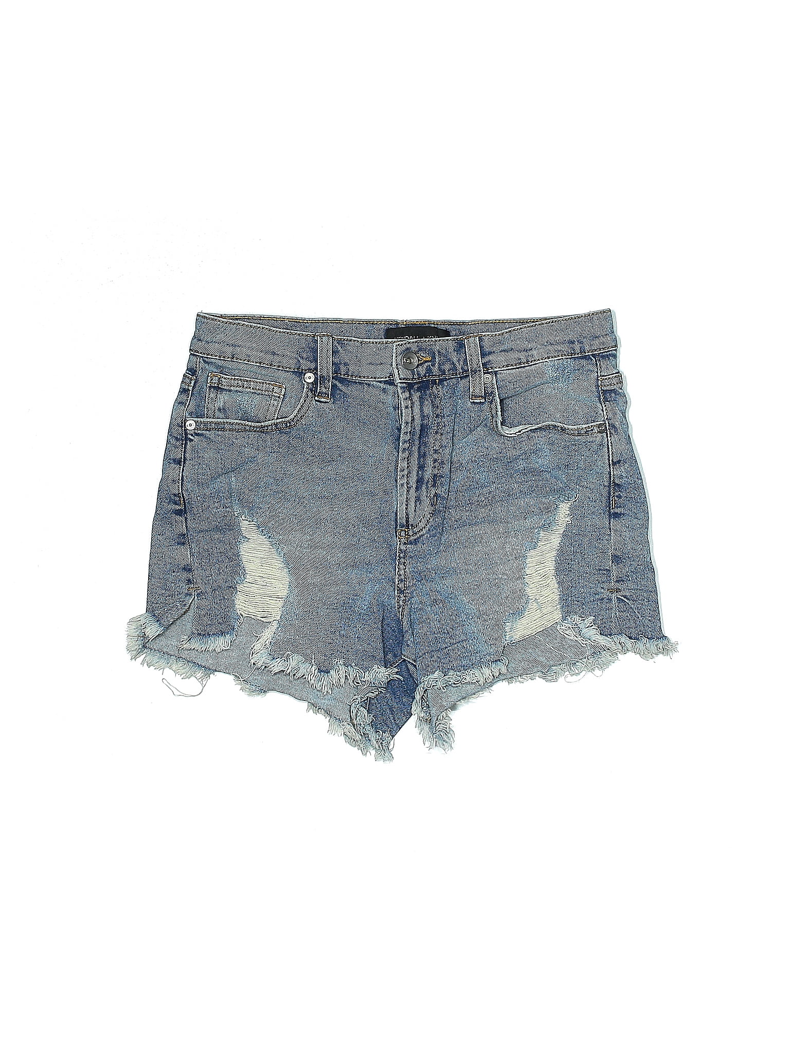 Kylie Womens Size 30W Denim Shorts 