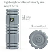 TriggerPoint Core 12 Exercise Foam Roller for Self Massage, Firm