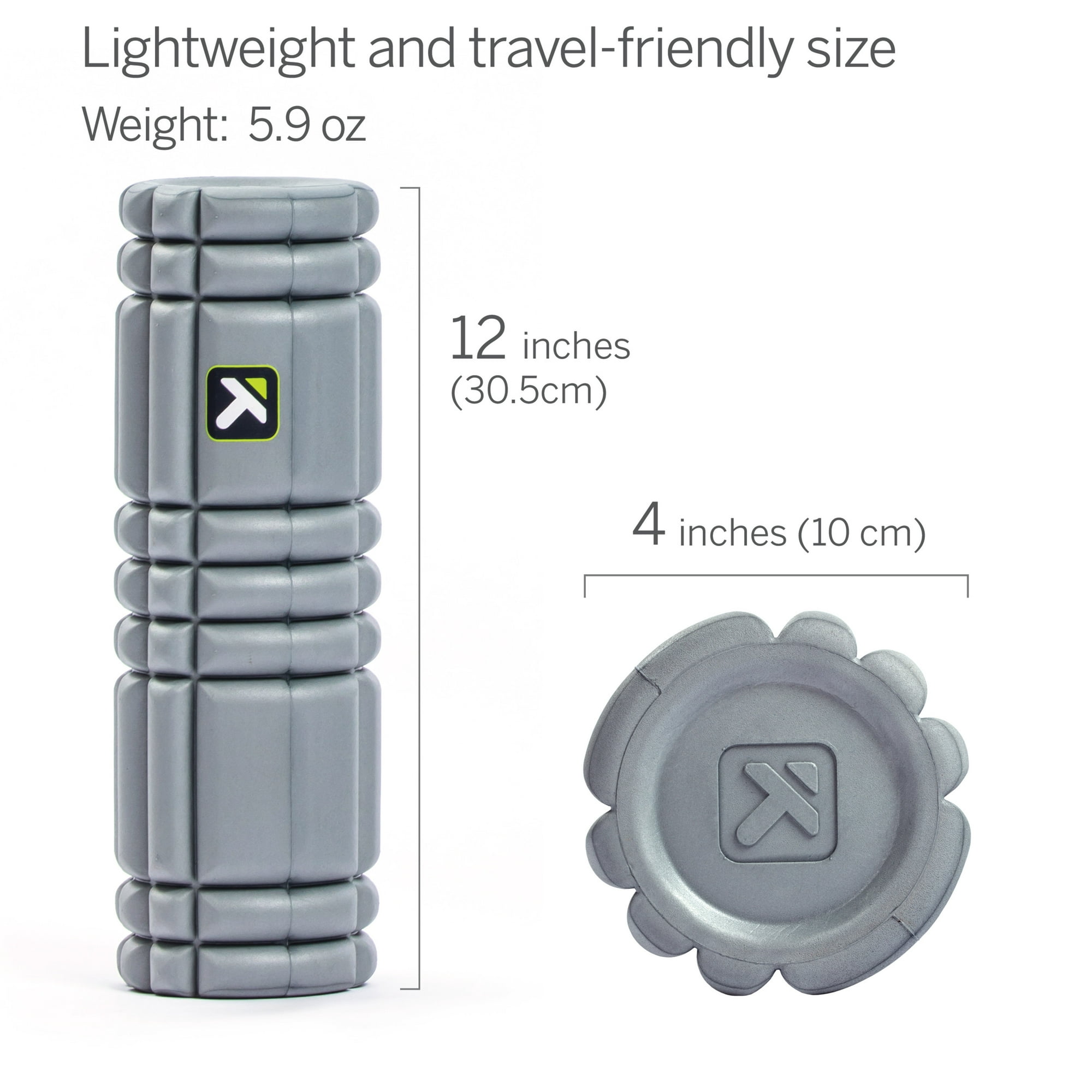 TriggerPoint Core 12" Exercise Foam Roller for Self Massage, Firm
