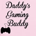 thumbnail image 2 of CafePress - Daddys Gaming Buddy Body Suit - Baby Light Bodysuit, Size Newborn - 24 Months, 2 of 4