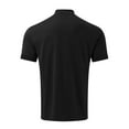 thumbnail image 3 of Frontwalk Men T Shirts High Neck T-shirt Short Sleeve Summer Tops Mens Loose Fit Basic Tee Pullover Black 2XL, 3 of 5