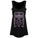 thumbnail image 1 of Grindstore - Camiseta ilustración Polilla Críptica para chica mujer (Negro), 1 of 2