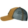thumbnail image 4 of Coors 872545 Coors Banquet Rodeo Rope Logo Canvas Snapback Hat, Black & Brown, 4 of 6