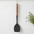 thumbnail image 4 of Unique Bargains Silicone Spatula Set, Kitchen Utensils with Tools Black 13.4x3.1x0.8 inch, 4 of 5