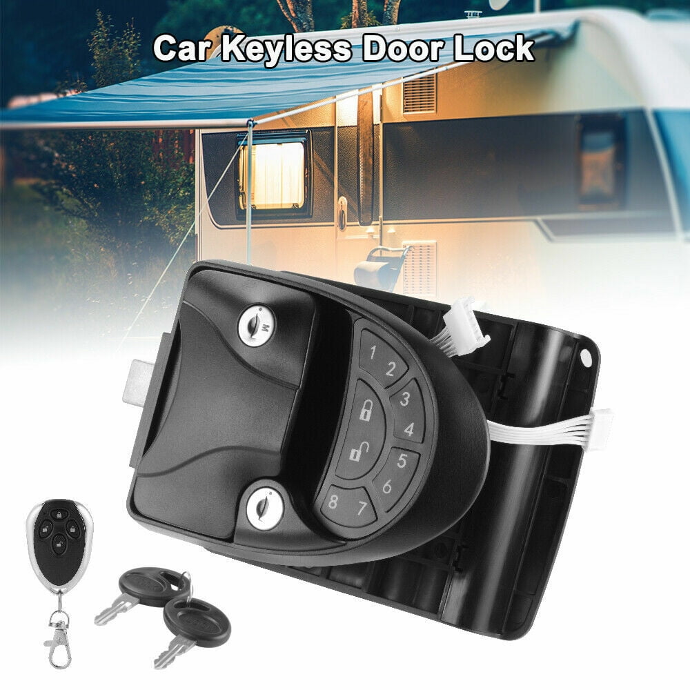 Keyless Electronic RV Entry Door Lock with Remote Nepal | Ubuy