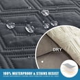 thumbnail image 4 of Waterproof Recliner Chair Covers Non- Reclining Cover for Recliner Chair Washable Chair Seat Slipcover with Pocket Sofa Slipcovers for Kids Pets.ï¼Beigeï¼, 4 of 8