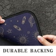 thumbnail image 6 of Dark Blue Star Moon Sun Planet Rocket Pattern Door Rugs,Washable Non Slip Door Mats Indoor,Decorative Door Mats,Entry Mat Indoor for Entrance,Bedroom,Kitchen,Bathroom,30"x17", 6 of 6