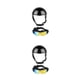 thumbnail image 3 of Casco para Perro Greeniant Gafas Suministros para mascotas Mano de obra Solidez De moda Type3 NO3, 3 of 6