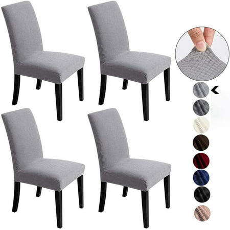 Grey Chair Covers For Dining Room, Light Grey Chair Covers