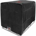 thumbnail image 1 of Cubierta para tanque de agua, cubierta para tanque IBC para tanque de 1000 L, cubierta protectora para contenedor de tanque de agua, antipolvo, anti-UV, anti-lluvia, 120x100x116cm (negro), 1 of 5