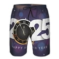 thumbnail image 3 of Logiee 2025 Happy New Year 4 Print Mens Swim Trunks Quick Dry Board Shorts,Breathable Hawaii Beach Shorts Swimwear Bathing Suits-XX-Large, 3 of 6