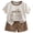 b23-Coffee, variant on KPOPLK Toddler Girls Cotton Pajama Set Cute Soft Pajamas Kids Casual Long Sleeve Casual Loungewear Home Clothing Two Piece Set Baby Clothes(18-24 Months,Pink)