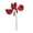 Cardinal, variant on In The Breeze 2848 — Baby Snow Goose Garden Spinner — Fun and Colorful Bird Yard Spinner
