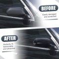 thumbnail image 2 of Unique Bargains Rear View Right Passenger Side Mirror Cover Cap Replacement Black for Honda Accord 2006-2007 Guard Cover, 2 of 6