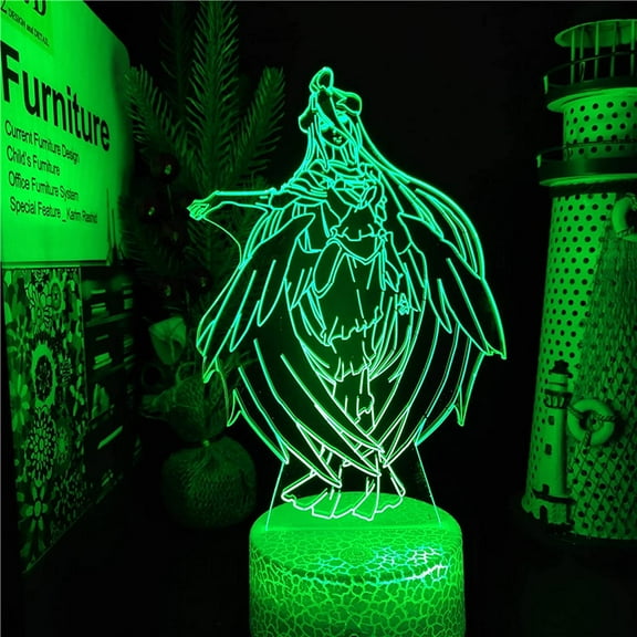 AVEKI Attack on Titans Led Night Light Anime Levi Ackerman Lamp for Home Decoration Acrylic Nightlight Color Changing Table Lamp