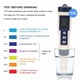 thumbnail image 5 of 5in1 Multifunctional Portable PH/Salinity/Tem/TDS/EC Digital Water Quality Tester Monitor Meter Pen, 5 of 5