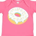 thumbnail image 4 of Inktastic White Donut with Sprinkles Boys or Girls Baby Bodysuit, 4 of 5