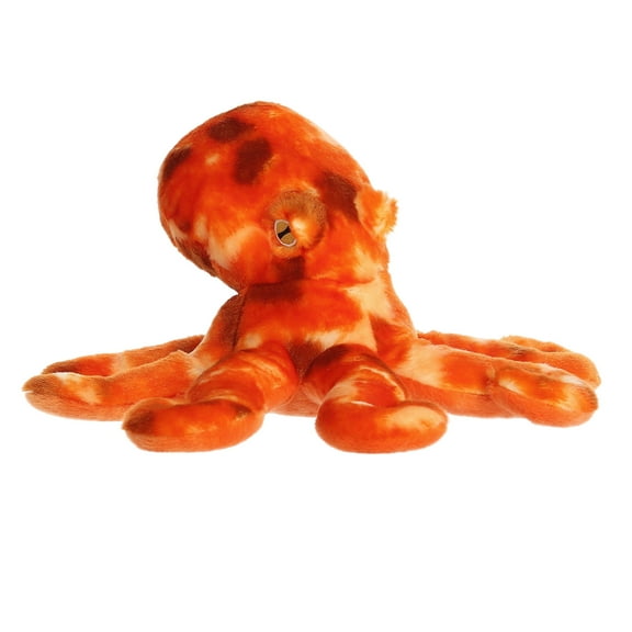 Aurora - Medium Orange Destination Nation - 11" Octopus - Adventurous Stuffed Animal