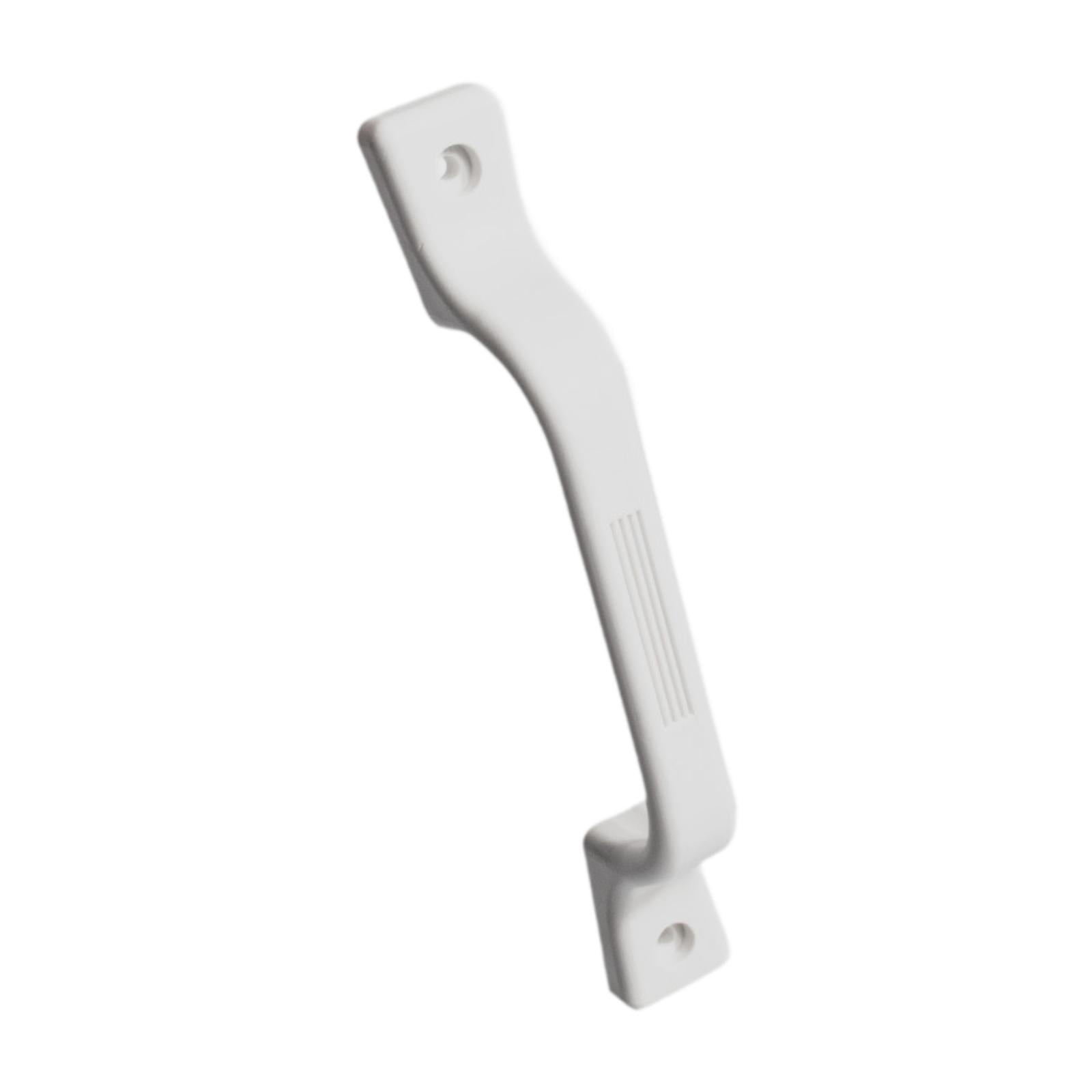 2 Manijas De Plástico Gris Para Puerta De Remolque O RV - 9-1/4 Pulgadas, Agarre Cómodo, Parte J-19101-G