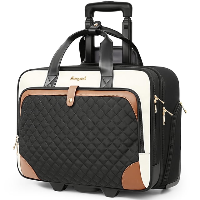Bolsa enrollable para portátil Arcoyard para mujer de 17,3 pulgadas, impermeable
