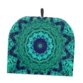 thumbnail image 3 of Tetera acogedora, elegante, creativa, ligera, regalo para amantes del té, decoración, funda para tetera Verde oscuro, 3 of 9
