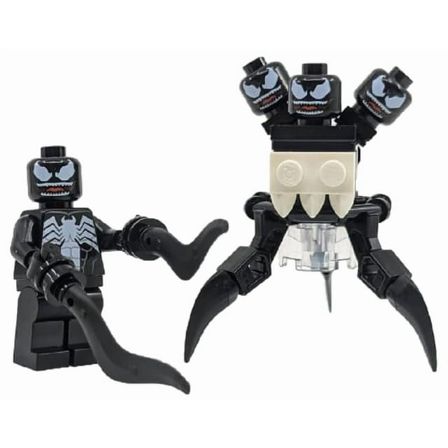 LEGO Superheroes: Venom Minifigure with Symbiote Creature
