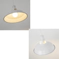 thumbnail image 7 of FSLiving J-Type Track Light Pendants with Cord Macaron White Shade E26 Adjustable Remote Control with Dimmable Bulbs Track Mount Pendants for Sloped Vaulted Ceiling,Total Height 35.5in - 1 Pack, 7 of 7
