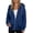 5# Royal Blue, variant on Hoodies Women Zip Up Hoodie Oversized Sweatshirt Fleece Jackets Spring Fall Winter Coats 2026 Fashion Dark Purple