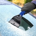 thumbnail image 4 of Car Ice Scrapers Frost Snow Removal for Car Windshield and Window with Foam Handle，Blue/red, 4 of 6