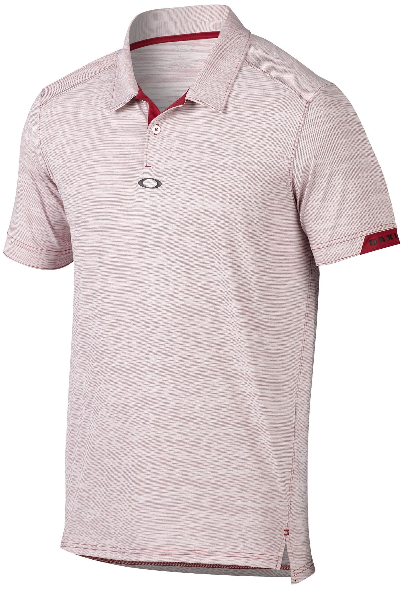 Oakley Men's Gravity Golf Polo (Ember, Large)
