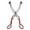 Red, variant on Canning Jar Lifter Tongs Stainless Steel Jar Lifter with Grip Handle for Home Kitchen (Red)