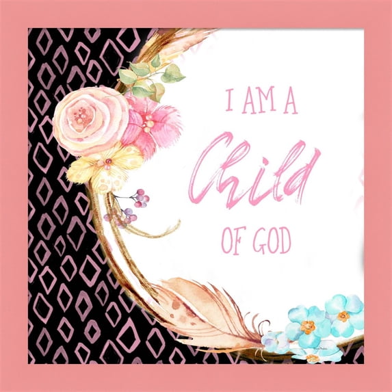 Great Art Now Child of God by Ramona Murdock, Framed Wall Art, 14W x 14H