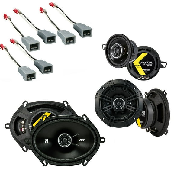 Fits Ford Mustang 1982-1985 Factory Speaker Replacement Kicker DSC5 DSC35 DSC68