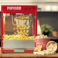 Street Side Automatic Popcorn Machine with 8 Oz Kettle, Vintage Movie
