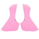thumbnail image 5 of 1 par de fundas protectoras de silicona para manillar de bicicleta, empuñaduras cómodas para accesorios de ciclismo de bicicleta de carretera, color rosa, 5 of 10